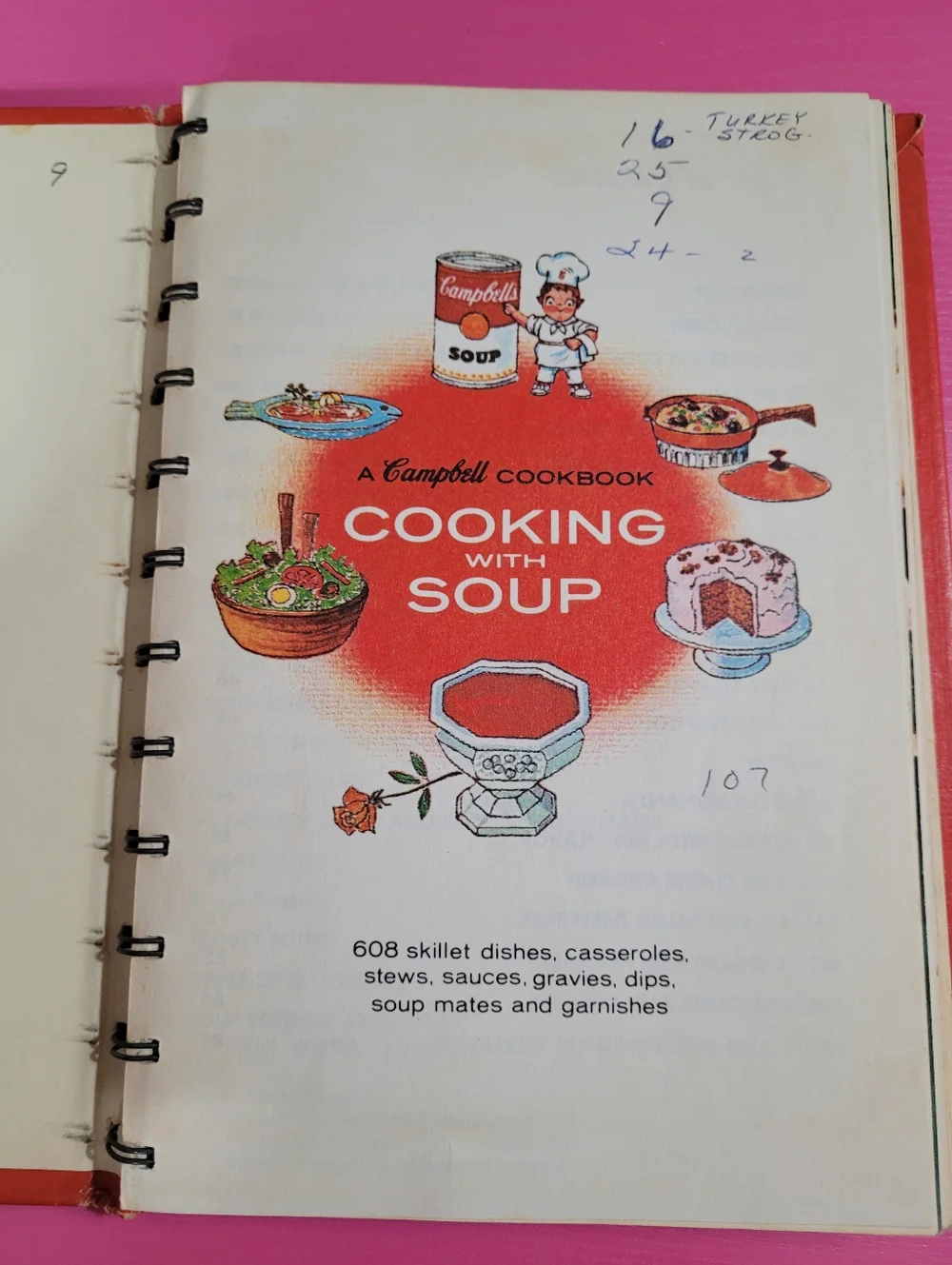 Vintage Campbell Cookbook 